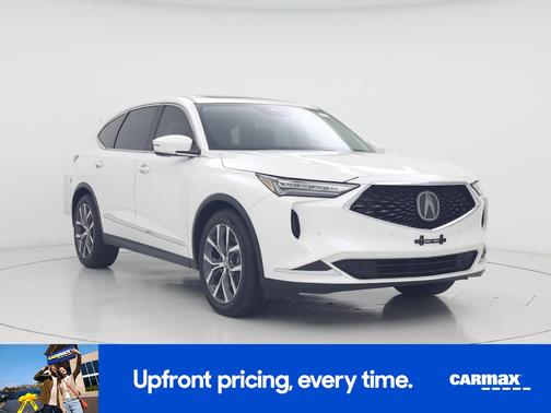 White 2023 Acura MDX Technology