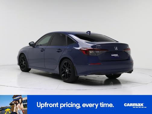 Blue 2025 Honda Civic Sport