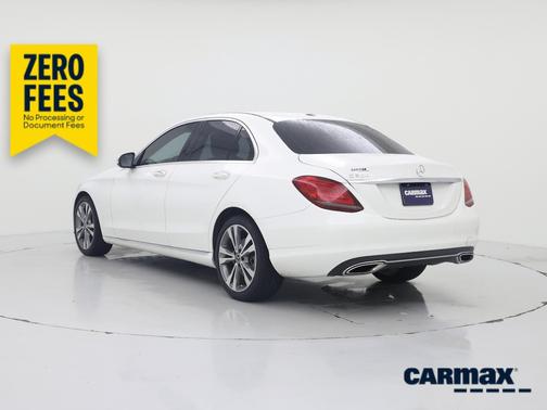 White 2019 Mercedes-Benz C-Class