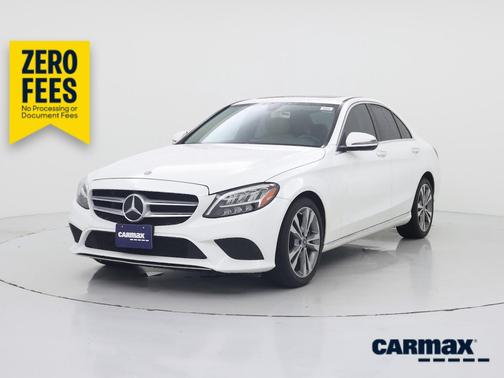 White 2019 Mercedes-Benz C-Class