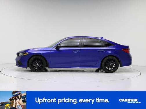 Blue 2024 Honda Civic Sport