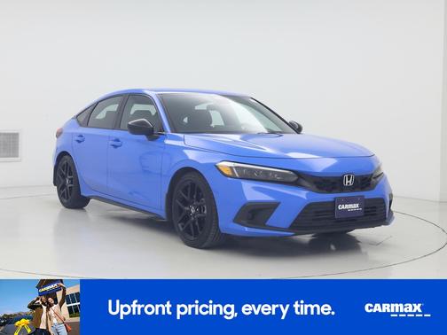 Blue 2024 Honda Civic Sport