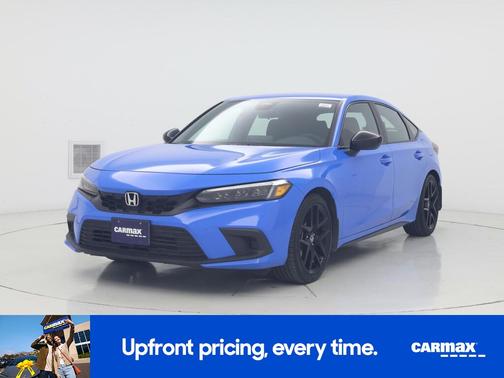Blue 2024 Honda Civic Sport