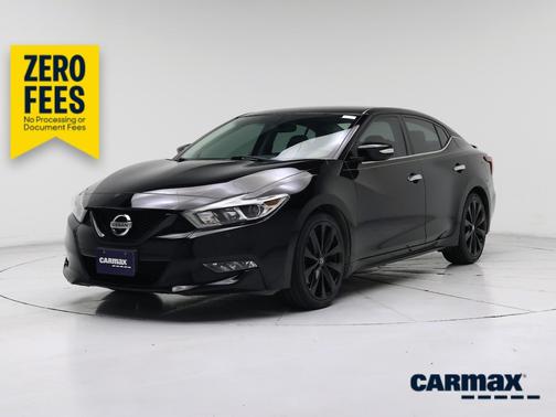 Black 2018 Nissan Maxima SR