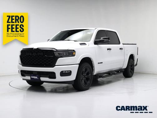 White 2025 RAM 1500 Lonestar