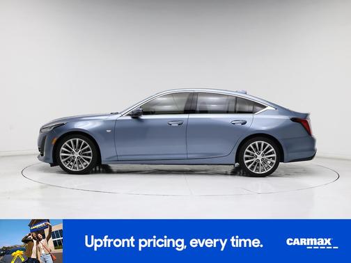 Blue 2023 Cadillac CT5 Premium Luxury