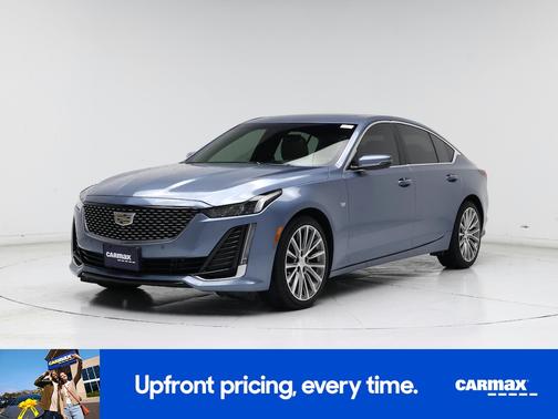 Blue 2023 Cadillac CT5 Premium Luxury