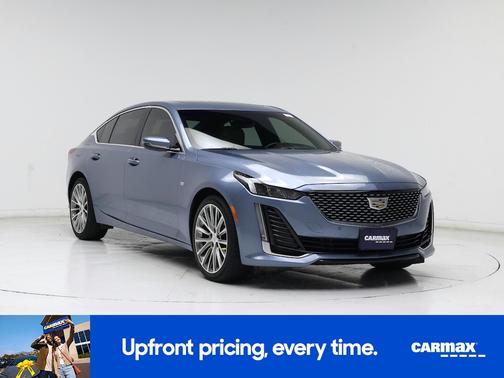 Blue 2023 Cadillac CT5 Premium Luxury