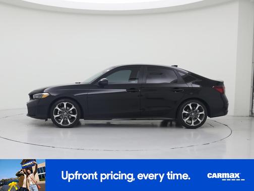 Black 2025 Honda Civic Hybrid Sport Touring