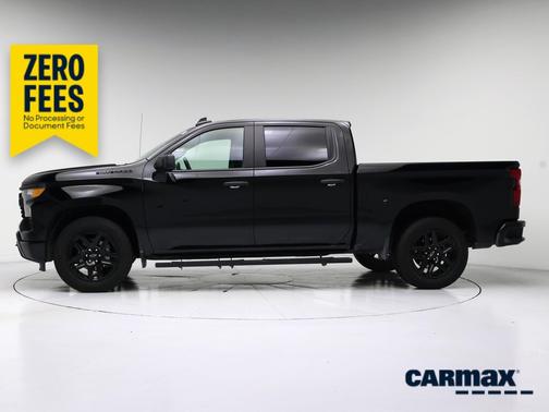 Black 2024 Chevrolet Silverado 1500 Custom
