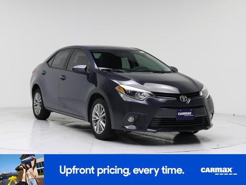 Blue 2015 Toyota Corolla LE