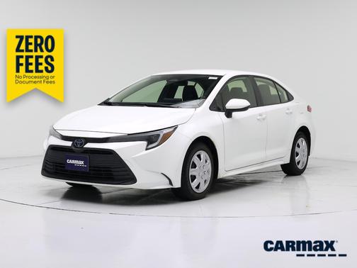 White 2023 Toyota Corolla Hybrid LE