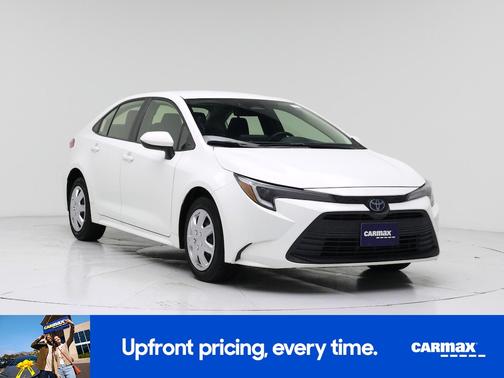 White 2023 Toyota Corolla Hybrid LE