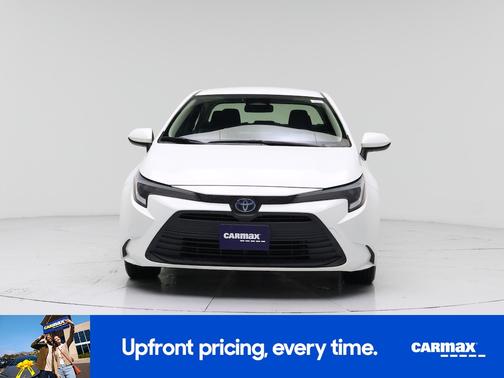 White 2023 Toyota Corolla Hybrid LE
