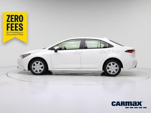 White 2023 Toyota Corolla Hybrid LE