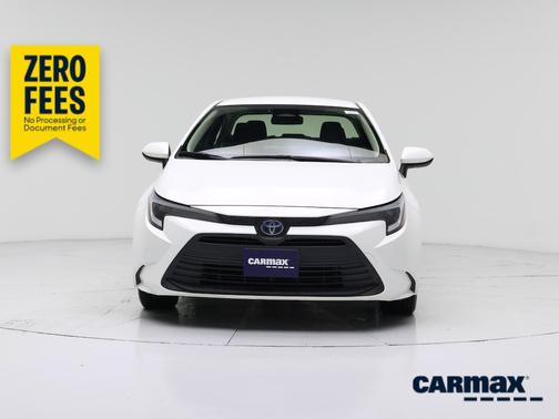 White 2023 Toyota Corolla Hybrid LE