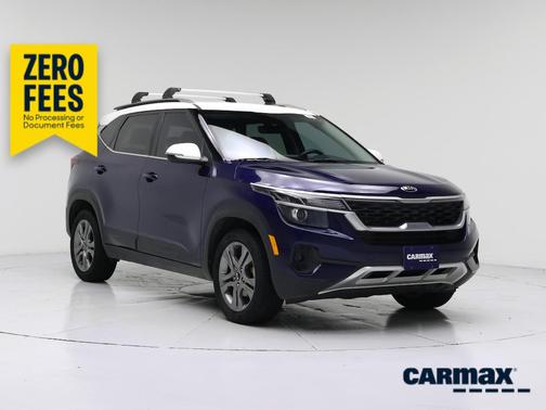 Blue 2021 Kia Seltos S