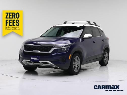 Blue 2021 Kia Seltos S