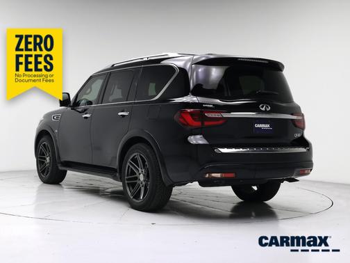 Black 2019 INFINITI QX80 Luxe
