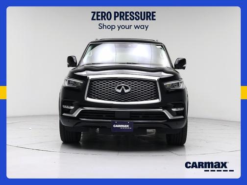 Black 2019 INFINITI QX80 Luxe