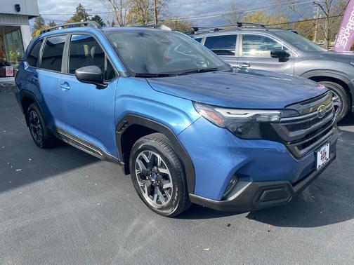 Blue 2025 Subaru Forester Premium