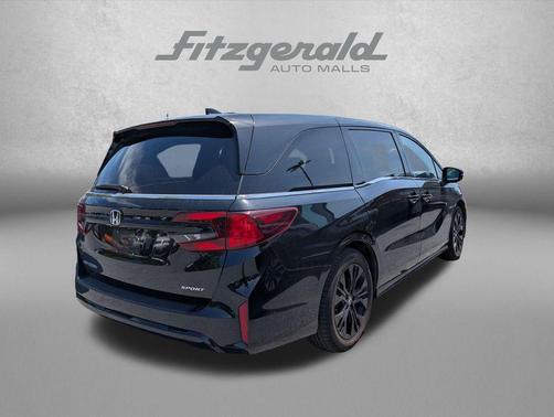 Crystal Black Pearl 2025 Honda Odyssey Sport-L