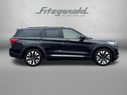 AGATE BLACK METALLIC 2025 Ford Explorer Platinum