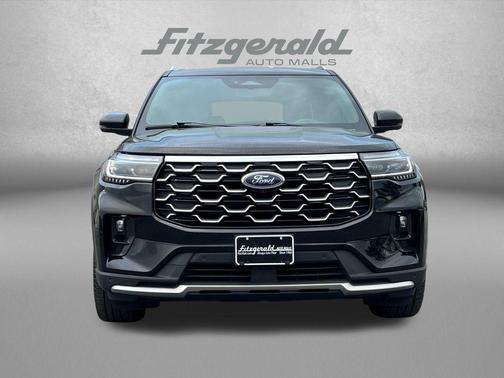 AGATE BLACK METALLIC 2025 Ford Explorer Platinum