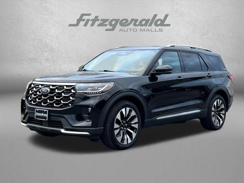 AGATE BLACK METALLIC 2025 Ford Explorer Platinum
