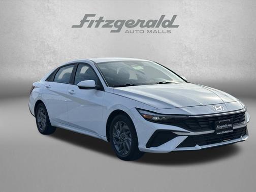 Serenity White 2024 Hyundai ELANTRA SEL