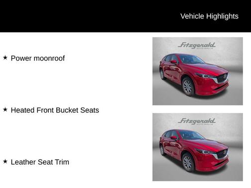 Soul Red Crystal Metallic 2025 Mazda CX-5 2.5 S Preferred Package