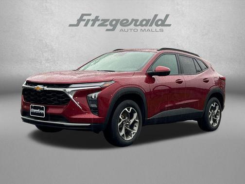 Crimson Metallic 2025 Chevrolet Trax LT