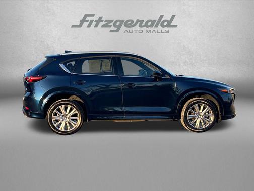 Deep Crystal Blue Mica 2022 Mazda CX-5 2.5 Turbo Signature