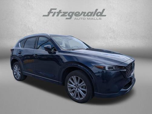 Deep Crystal Blue Mica 2022 Mazda CX-5 2.5 Turbo Signature