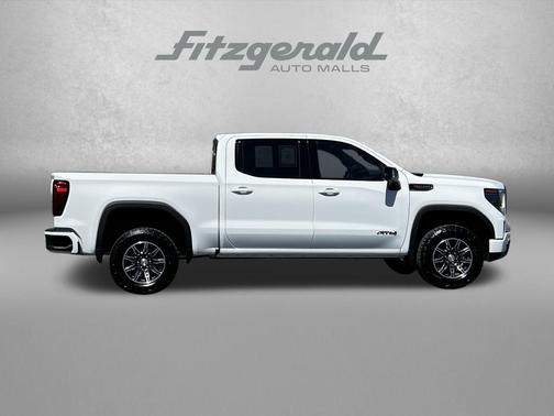 Summit White 2025 GMC Sierra 1500 AT4
