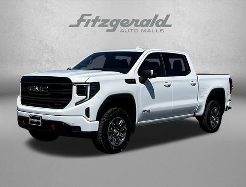 Summit White 2025 GMC Sierra 1500 AT4