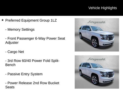 Iridescent Pearl Tricoat 2019 Chevrolet Tahoe Premier