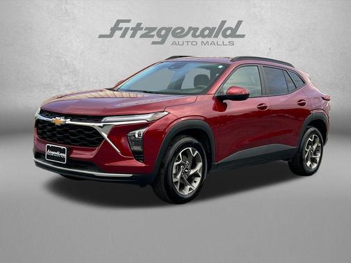 Crimson Metallic 2025 Chevrolet Trax LT