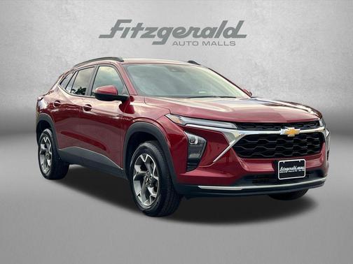 Crimson Metallic 2025 Chevrolet Trax LT