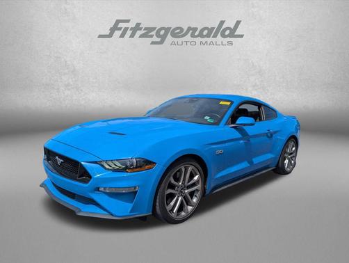 GRABBER BLUE METALLIC 2022 Ford Mustang GT Premium