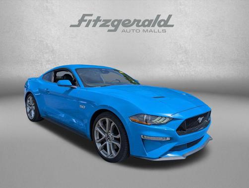 GRABBER BLUE METALLIC 2022 Ford Mustang GT Premium