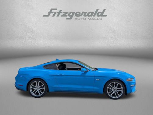 GRABBER BLUE METALLIC 2022 Ford Mustang GT Premium