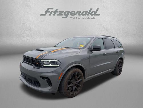 Destroyer Gray Clearcoat 2023 Dodge Durango Hemi Orange AWD
