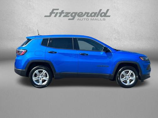 Laser Blue Pearlcoat 2023 Jeep Compass Sport