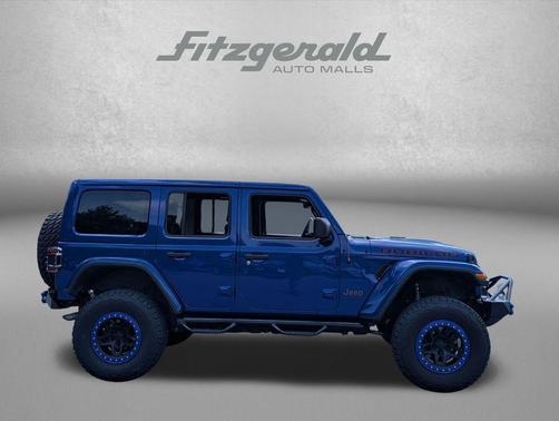 Ocean Blue Metallic Clearcoat 2019 Jeep Wrangler Unlimited Rubicon