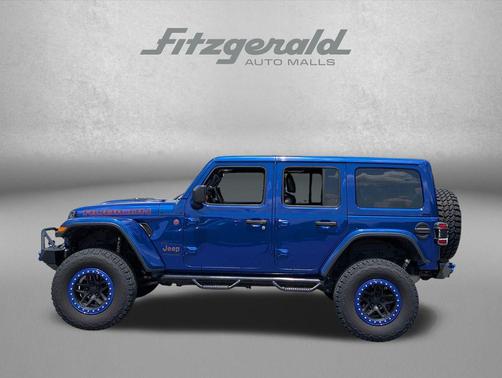 Ocean Blue Metallic Clearcoat 2019 Jeep Wrangler Unlimited Rubicon