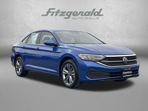 Rising Blue Metallic 2024 Volkswagen Jetta 1.5T SE