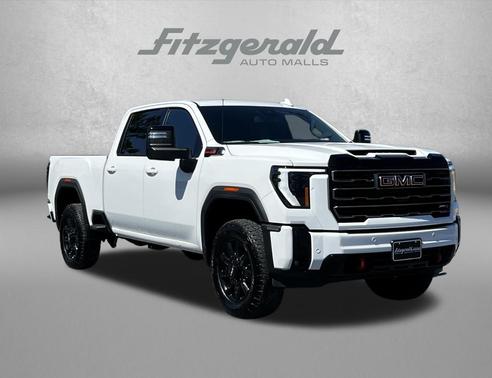 Summit White 2025 GMC Sierra 2500 AT4