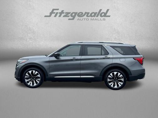 CARBONIZED GRAY METALLIC 2025 Ford Explorer Platinum