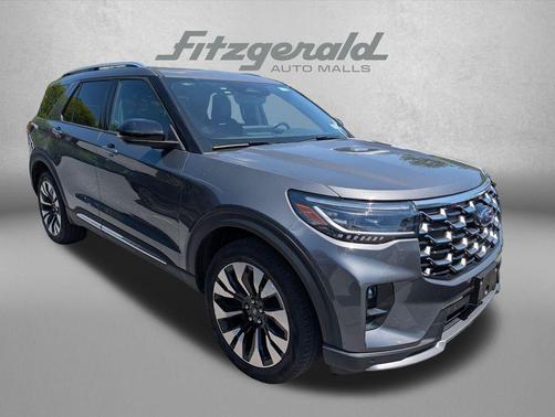 CARBONIZED GRAY METALLIC 2025 Ford Explorer Platinum